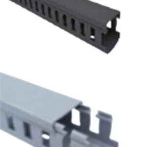 CANALETA RANURADA PLÁSTICA